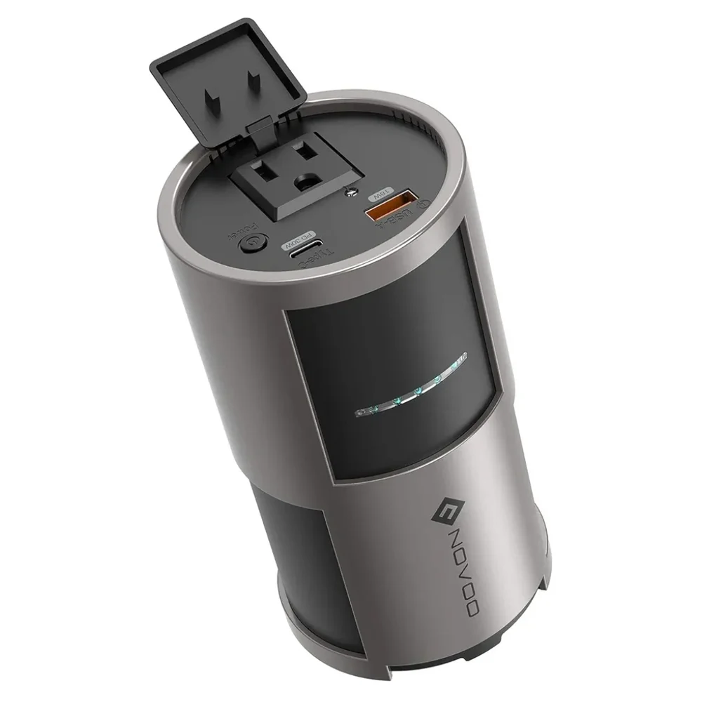 NOVOO Power Bank AC Outlet 85W 81Wh/22500mAh Laptop Portable Charger with USB-C